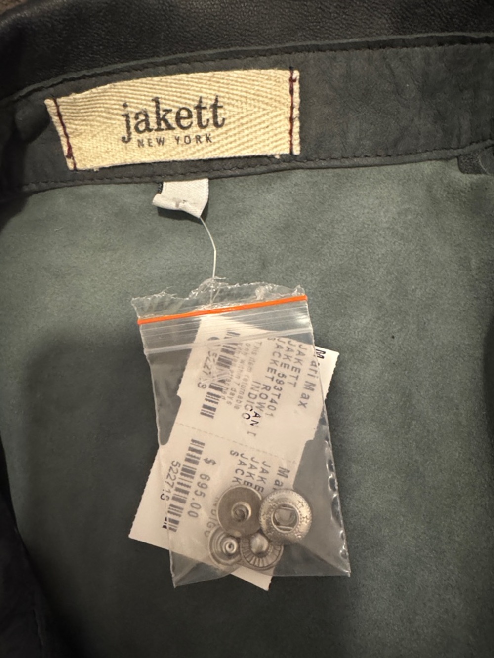Jakett New York Rowan Jacket - NWT! - Picture 8 of 8